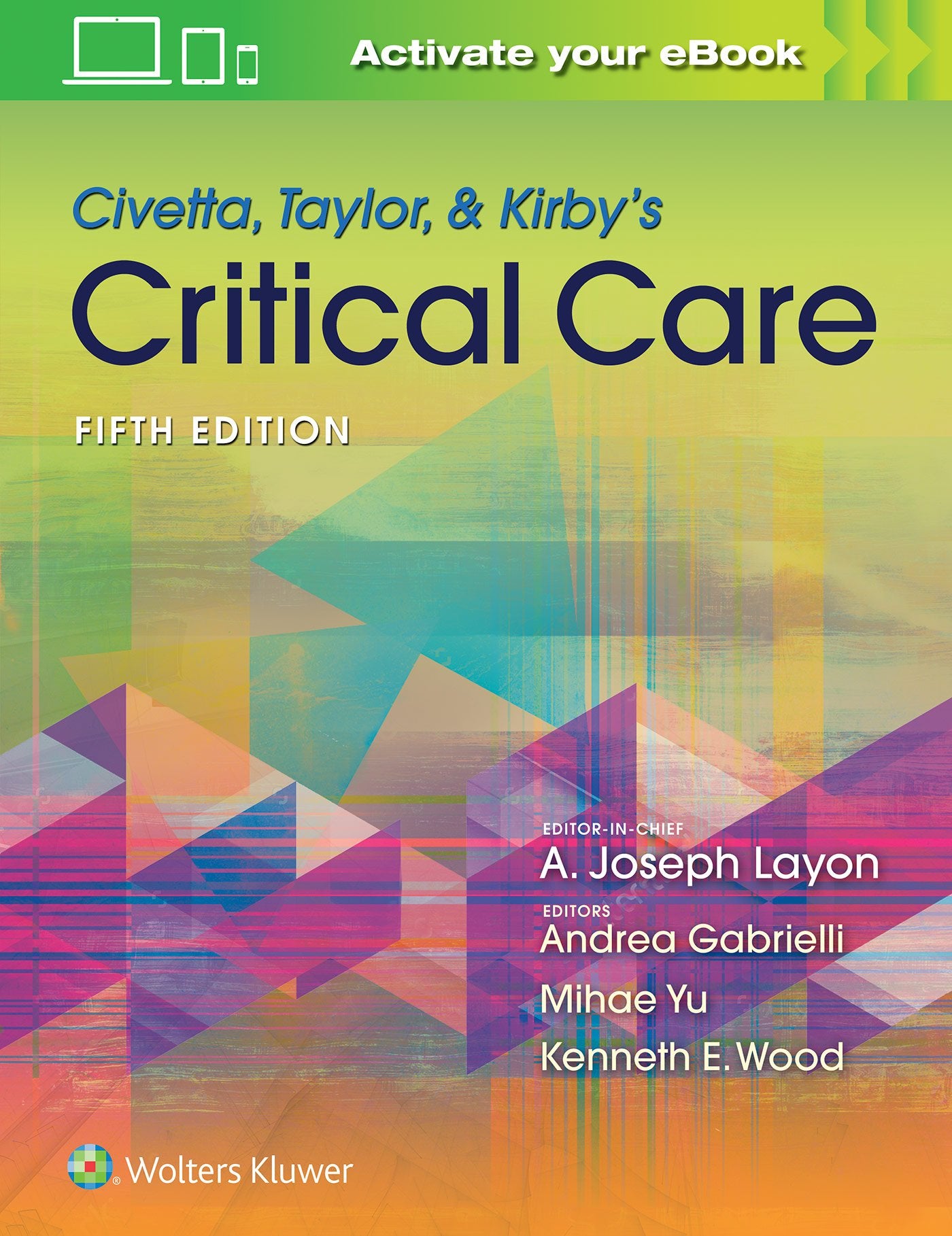 Civetta, Taylor, & Kirby's Critical Care Medicine Medicine