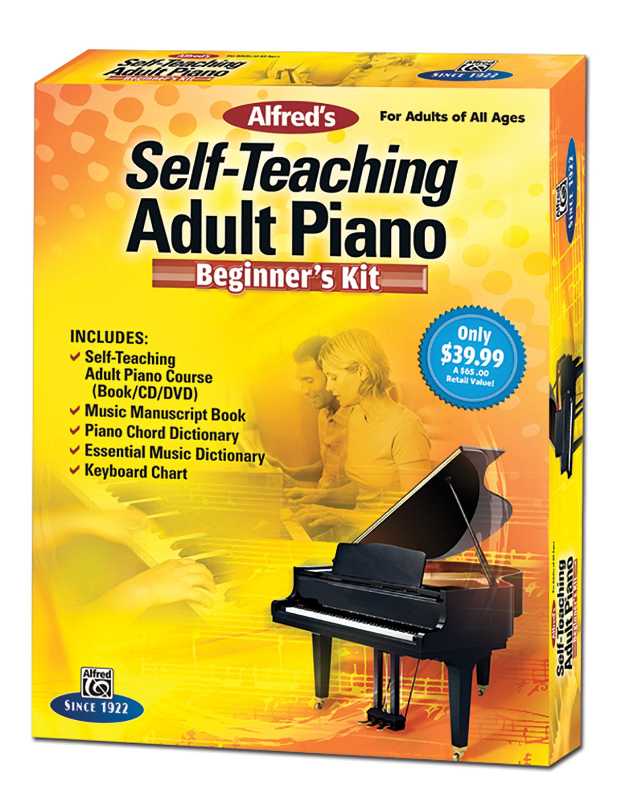 Alfred's Self-Teaching Adult Piano Beginner's Kit : For Adults of All Ages Social Sciences