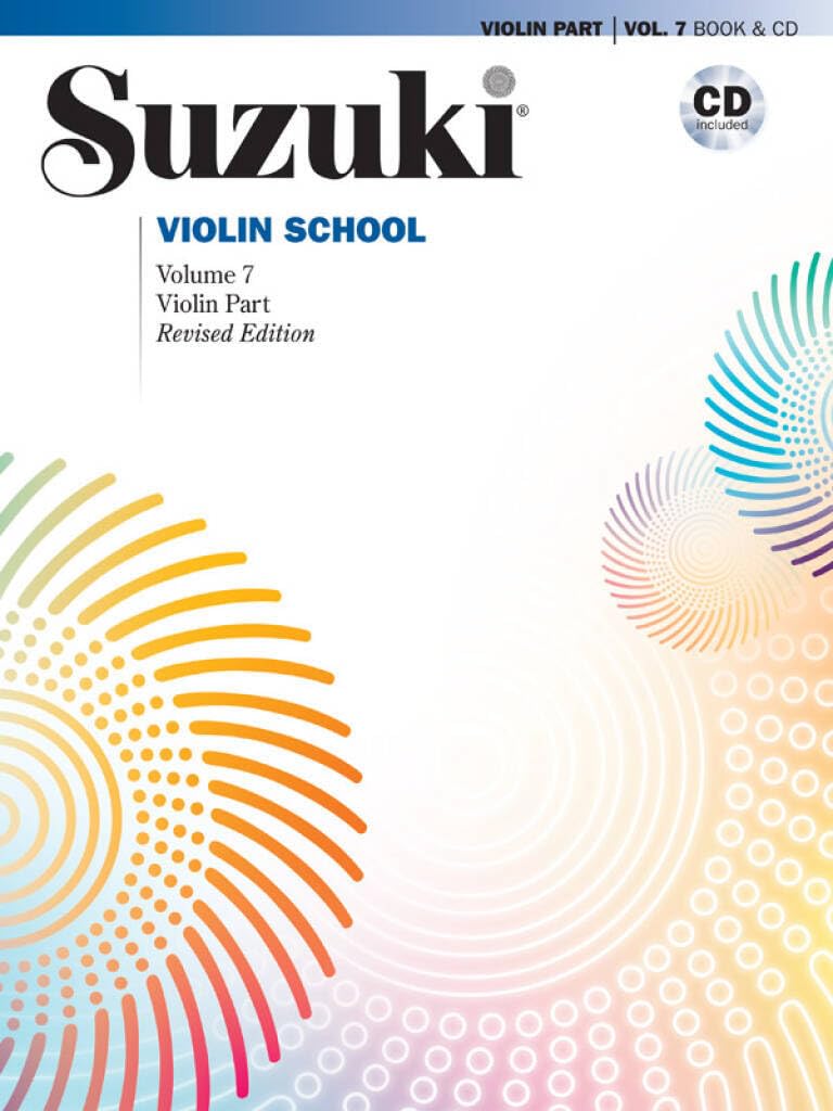 Suzuki Violin School Violin Part & CD, Volume 7 (International edition) (Suzuki Violin School, 7, Band 7) Sheet Music