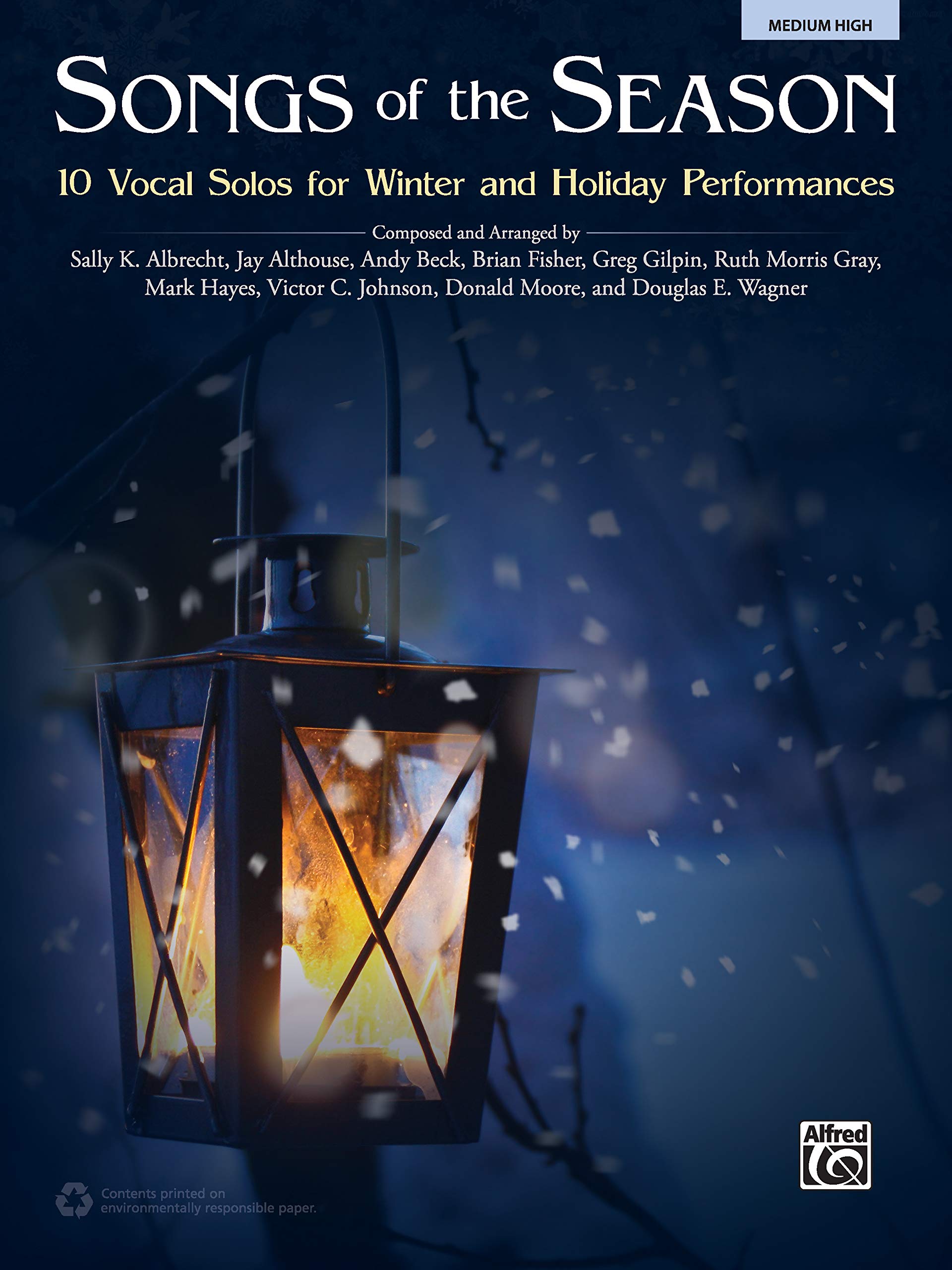 Songs of the Season: 10 Vocal Solos for Winter and Holiday Performances - Medium High Voice Social Sciences