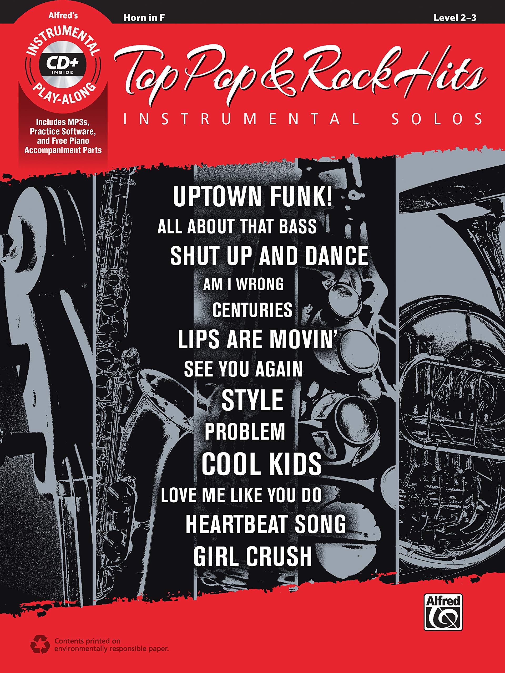 Top Pop & Rock Hits Instrumental Solos Social Sciences
