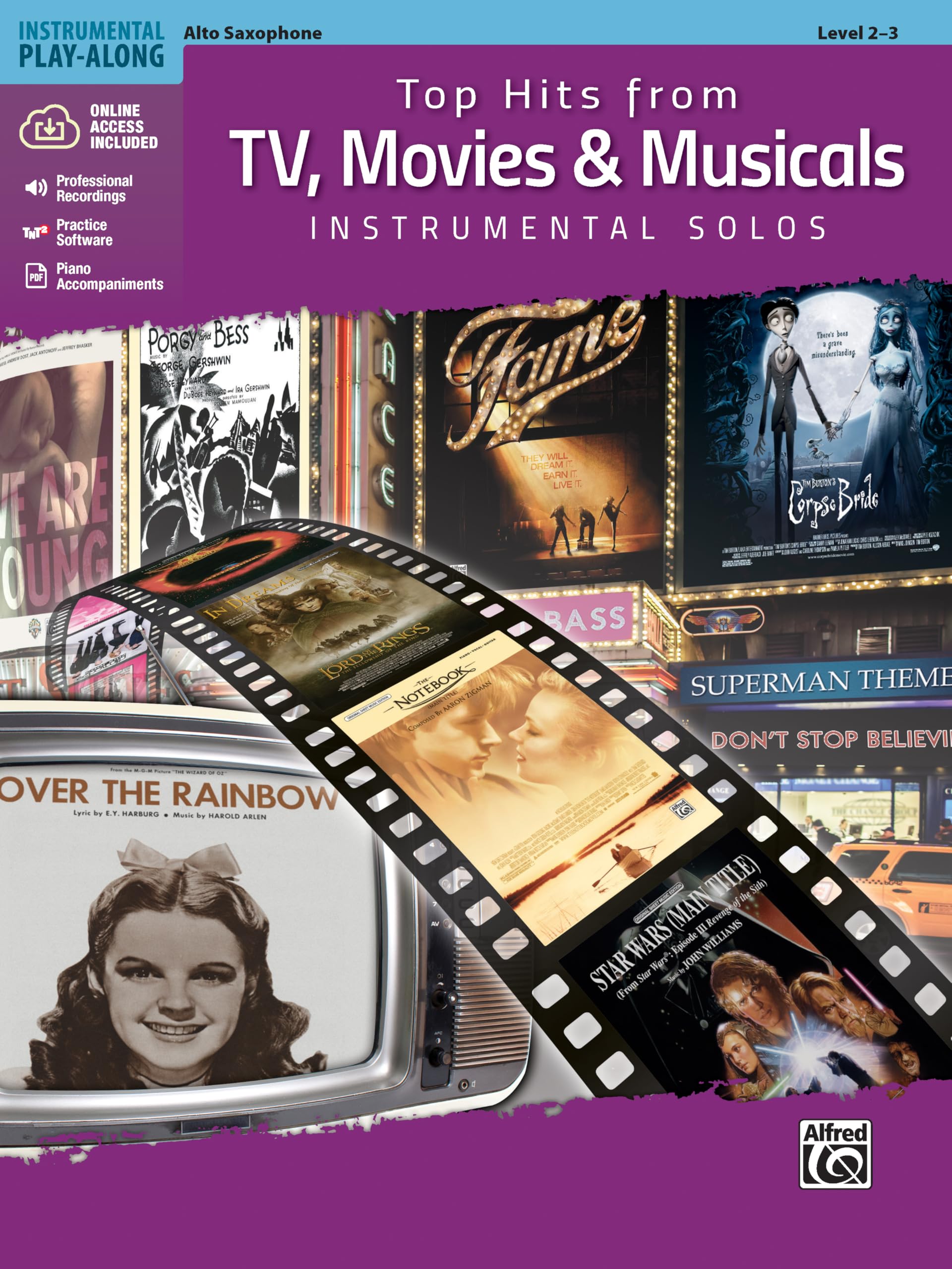Top Hits from TV, Movies & Musicals Instrumental Solos book
