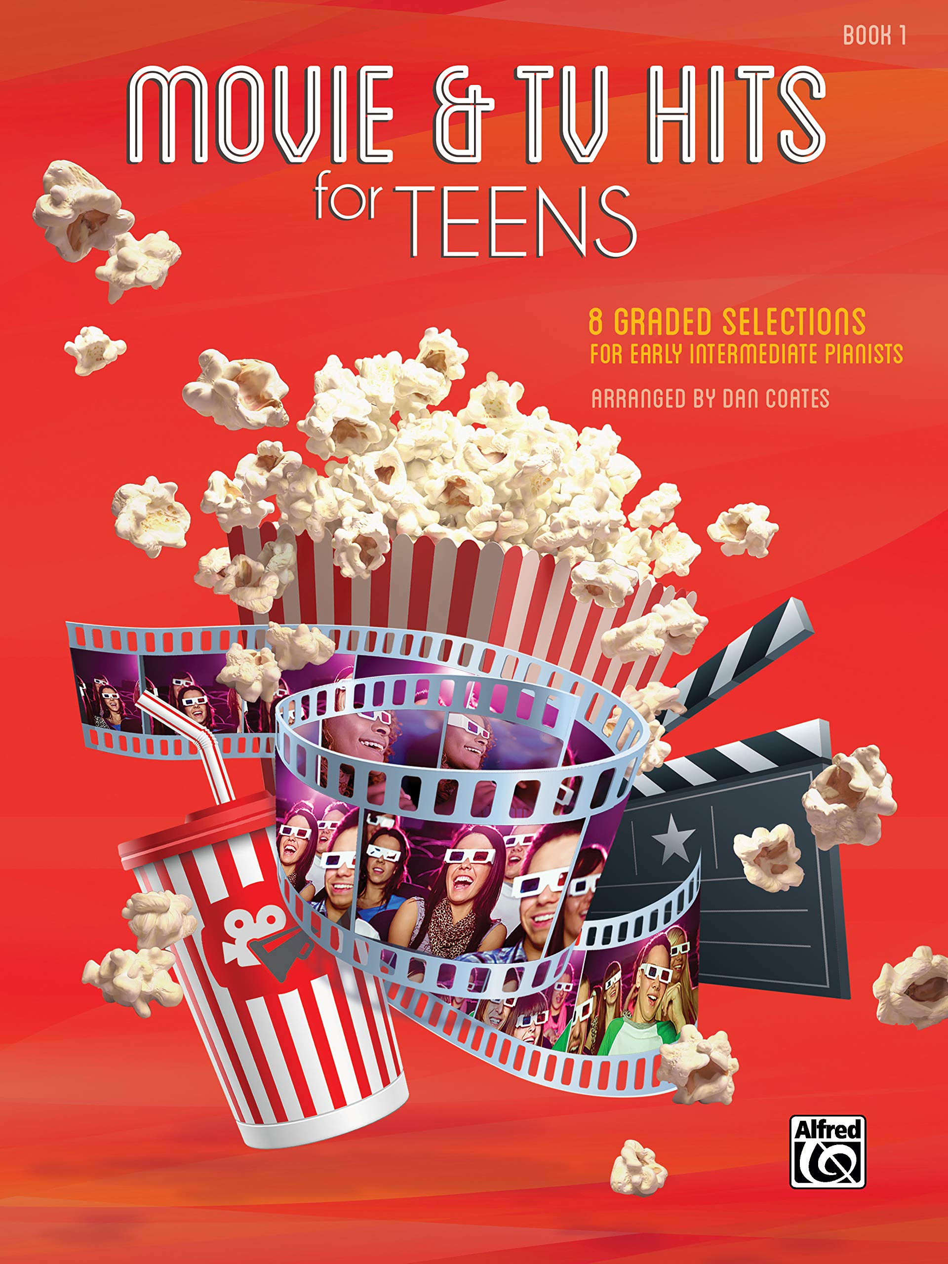 Movie & TV Hits for Teens: 8 Graded Selections for Early Intermediate Pianists (1) book
