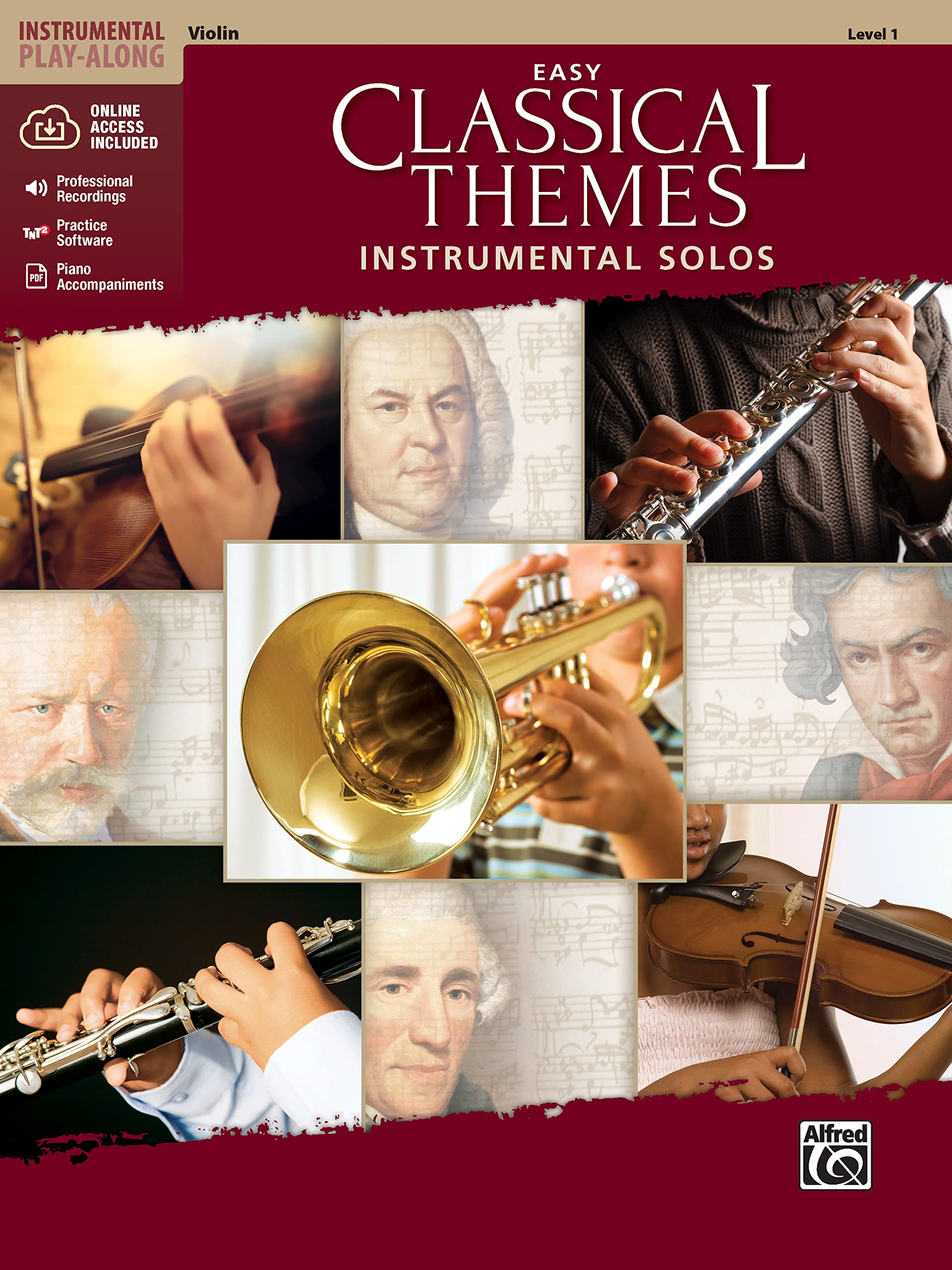 Easy Classical Themes Instrumental Solos Sheet Music