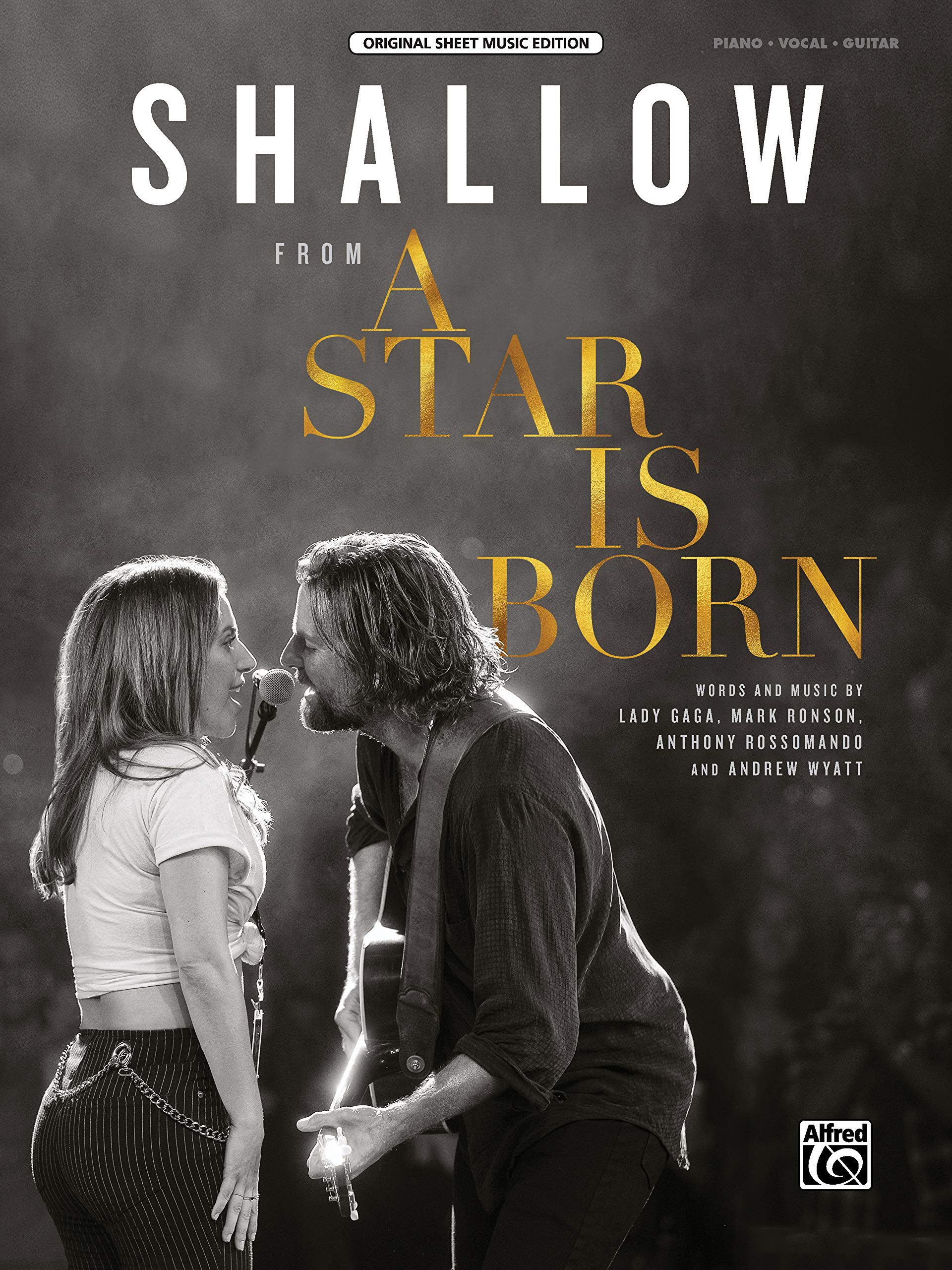 Shallow: From a Star Is Born, Piano, Vocal, Guitar, Sheet Music book