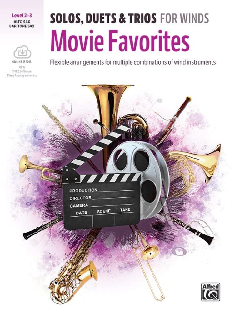 Solos, Duets & Trios for Winds: Movie Favorites for Alto Saxophone, Baritone Saxophone Social Sciences