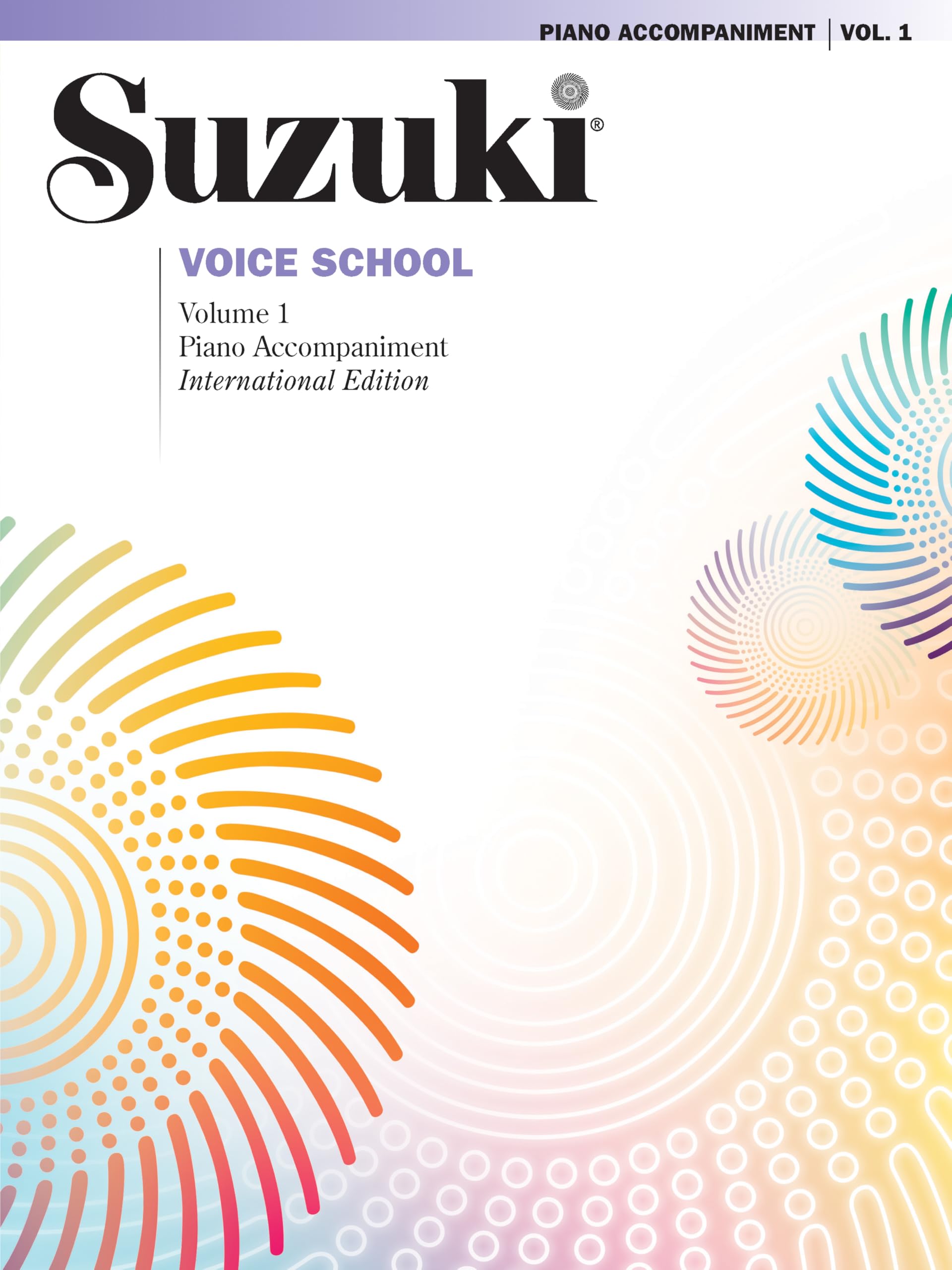 Suzuki Voice School, Volume 1 (International Edition): Accompaniment Book (Suzuki Voice School, 1, Band 1) Sheet Music