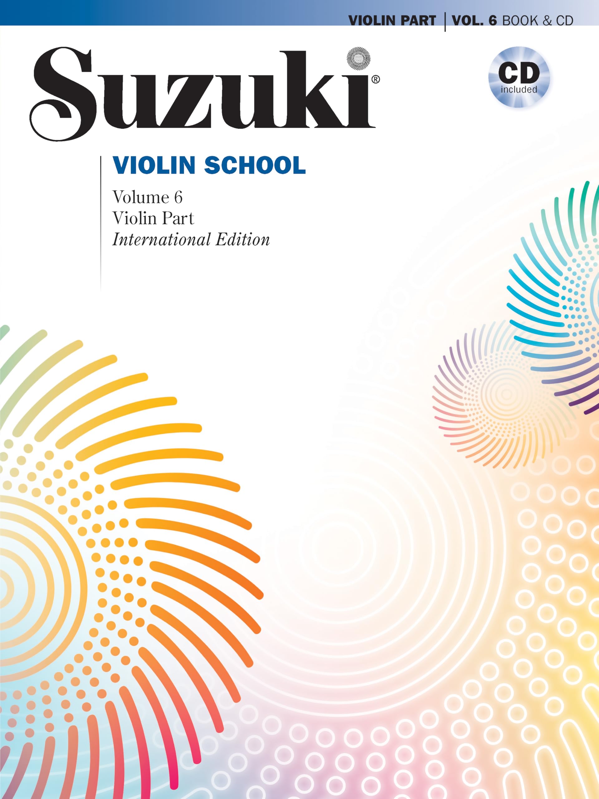 Suzuki Violin School, Volume 6: International Edition (Book & CD) (Suzuki Violin School, 6) Sheet Music