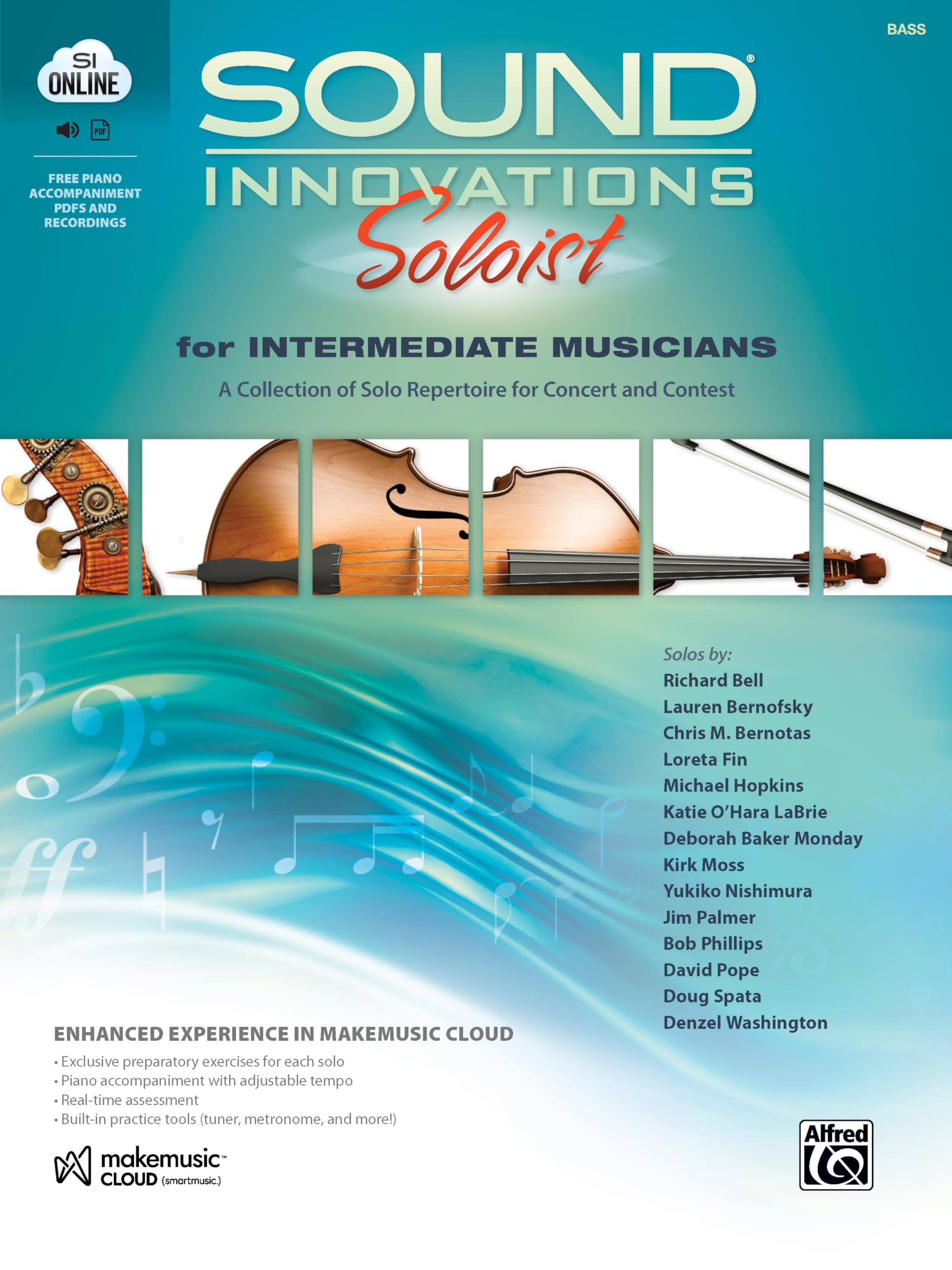 Sound Innovations Soloist for Intermediate Musicians: A Collection of Solo Repertoire for Concert and Contest, Book & Online Media Sheet Music
