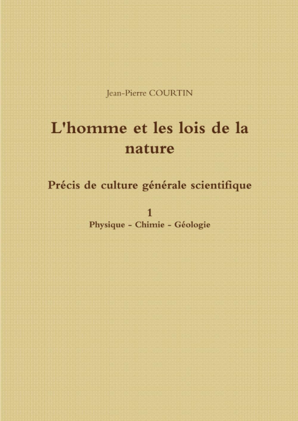 L'homme et les lois de la nature 1 book