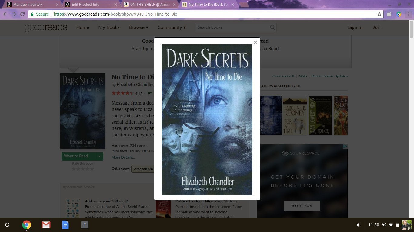 Dark Secrets No Time to Diepa Books
