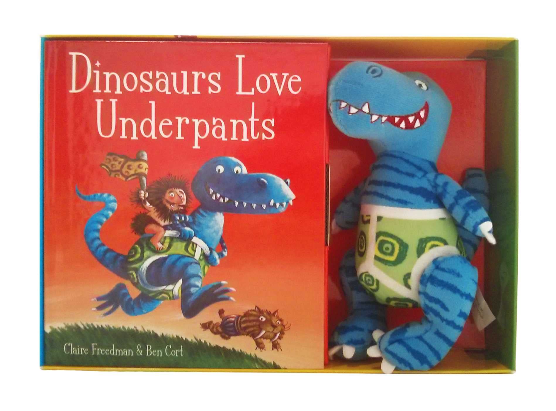 Dinosaurs Love Underpants Book and Toy book