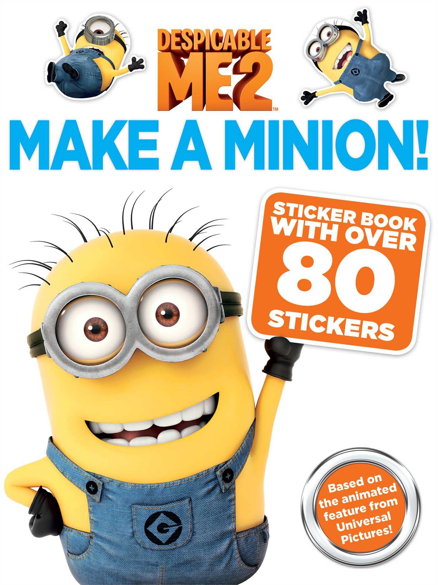 Despicable Me 2: Make a Minion Sticker Book Tiptoi & Games