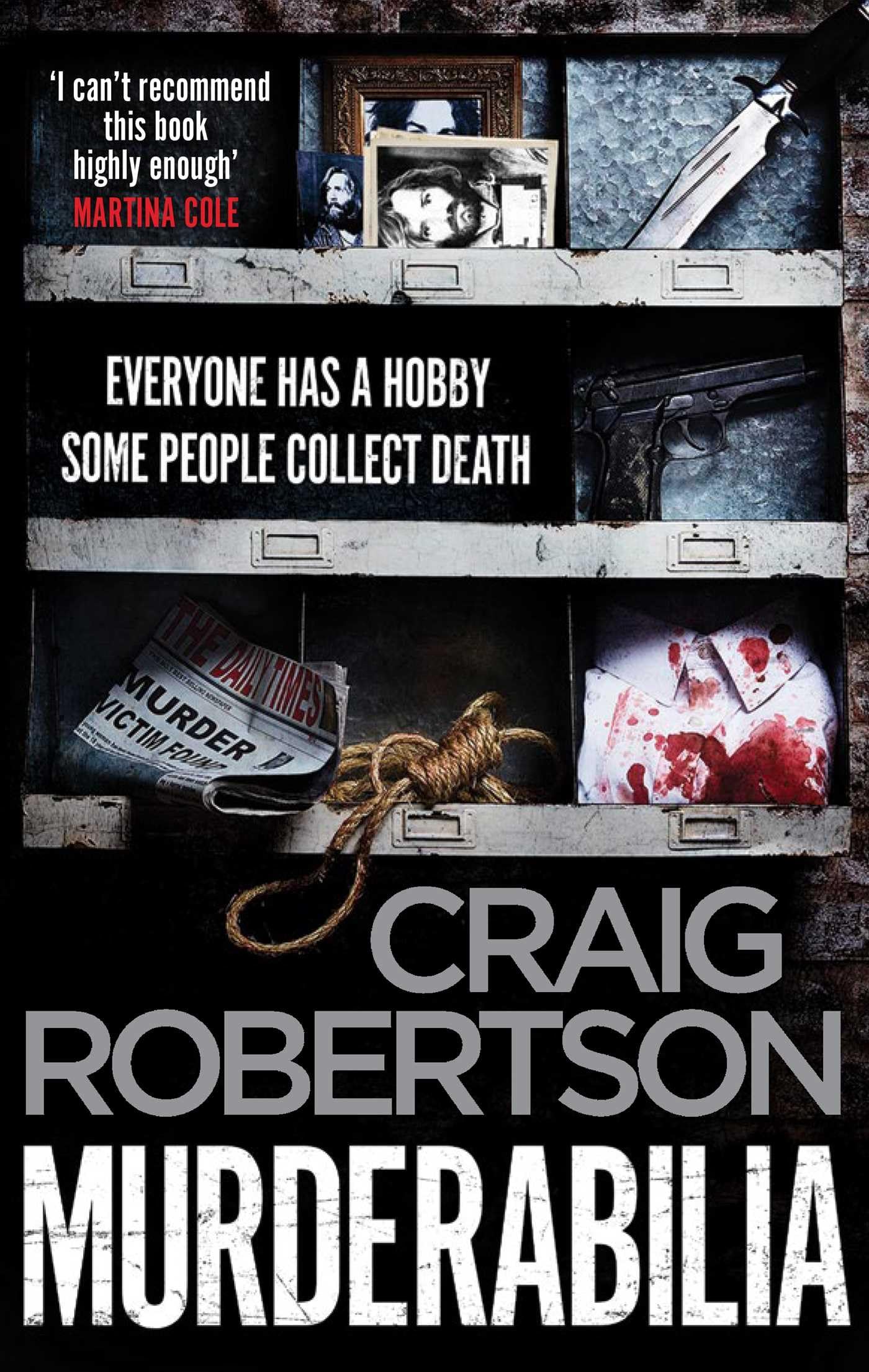 Murderabilia: Everyone has a hobby. Some people collect death. Contemporary literature