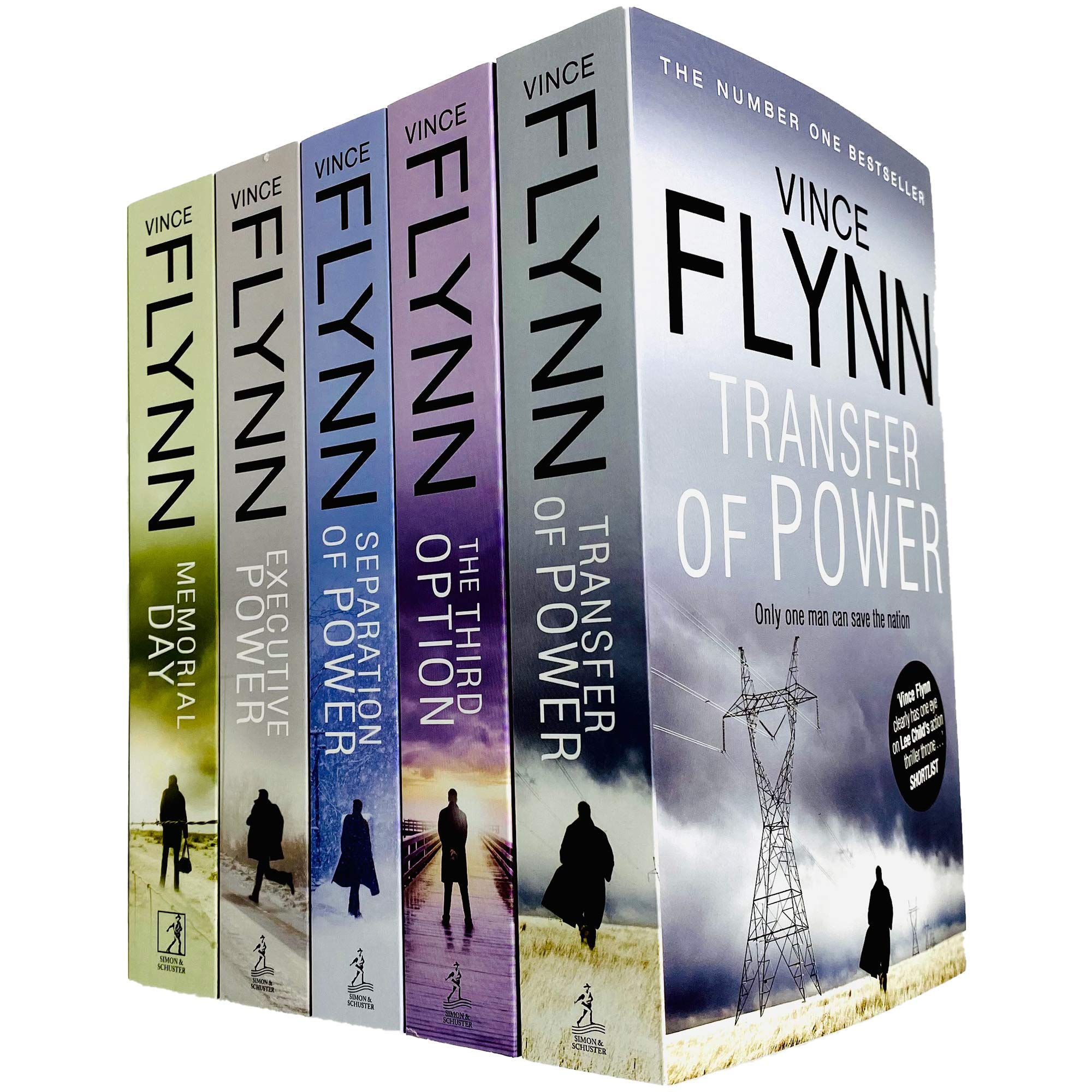 Vince Flynn X 5 Shrinkwrap Spa Books