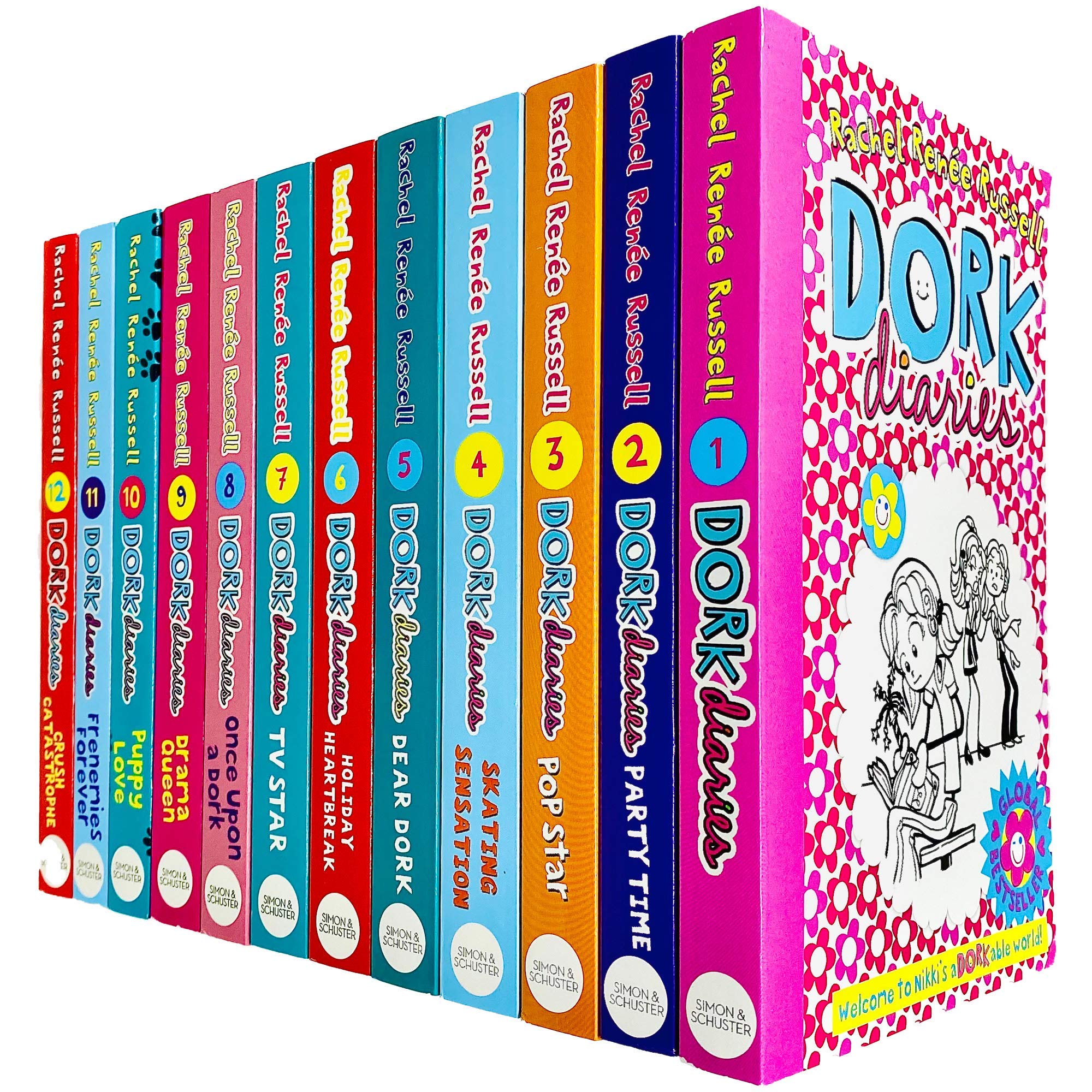 DORK DIARIES X 12 2018 SET PA Novels & Short Stories