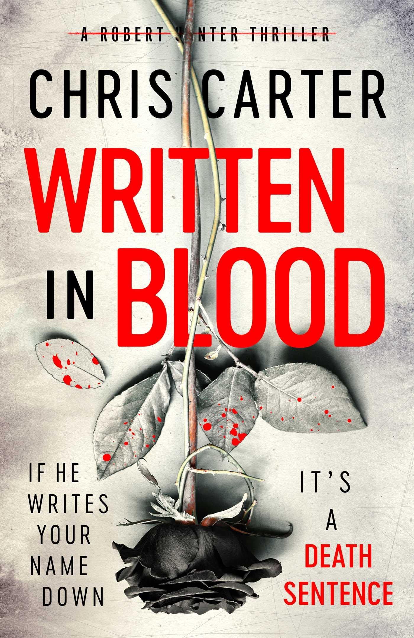 Written in Blood Contemporary literature Books