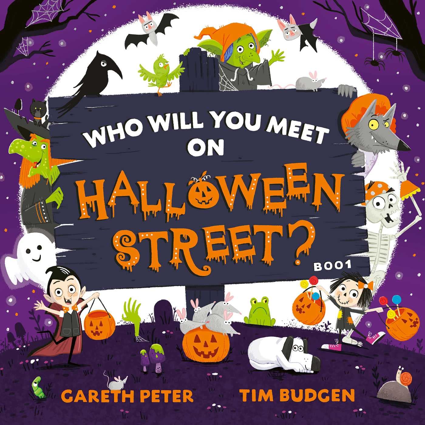Who Will You Meet on Halloween Street: the spookiest who's who of Halloween book
