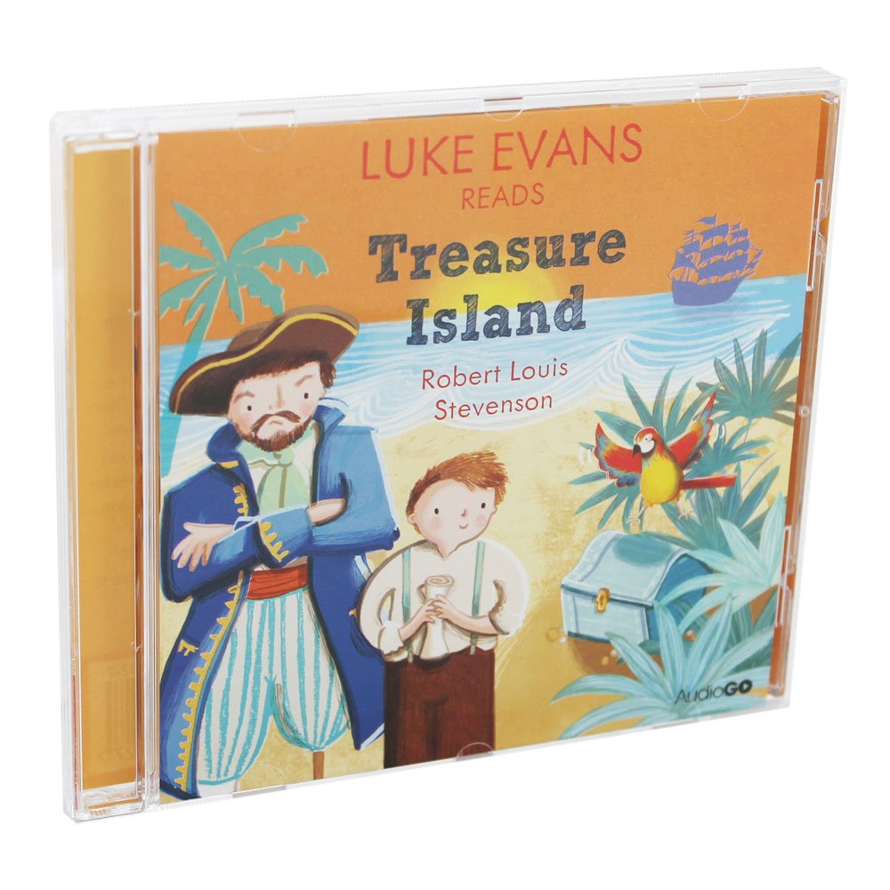 Luke Evans Reads Treasure Island (Famous Fiction) cd