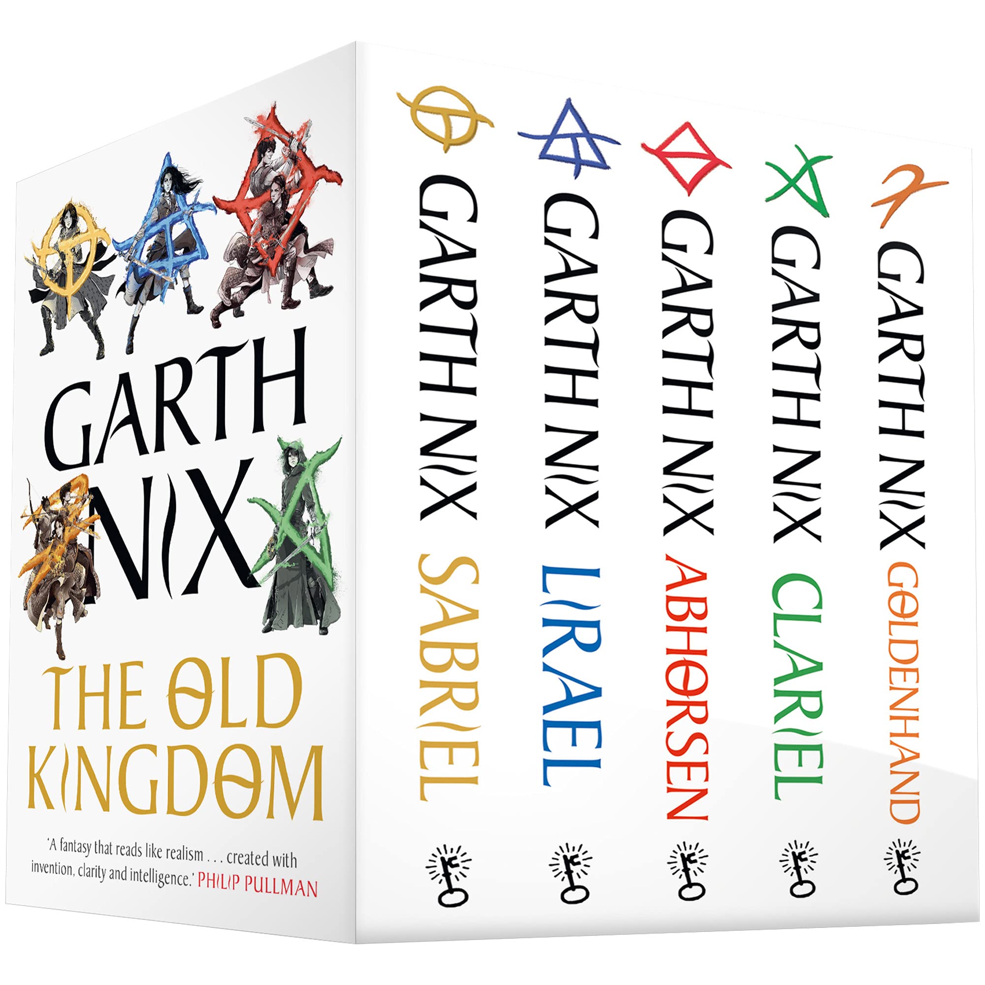 The Old Kingdom Series Books 1 - 5 Collection Box Set by Garth Nix Horror & Creepy