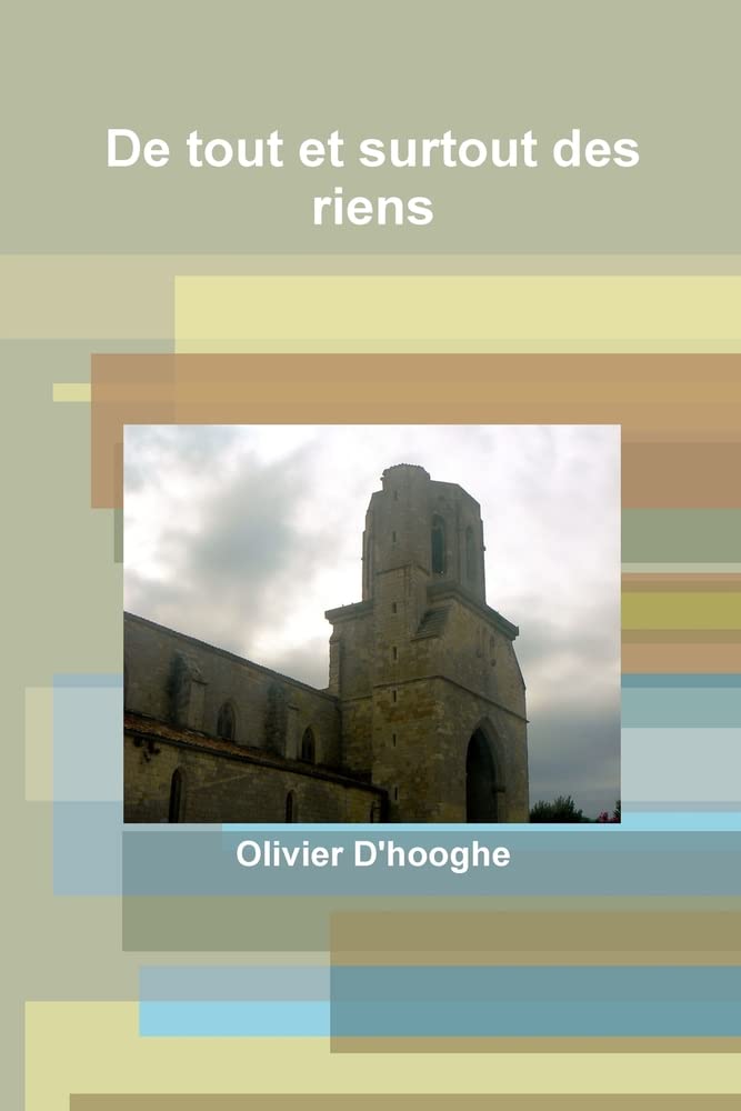 De tout et surtout des riens book