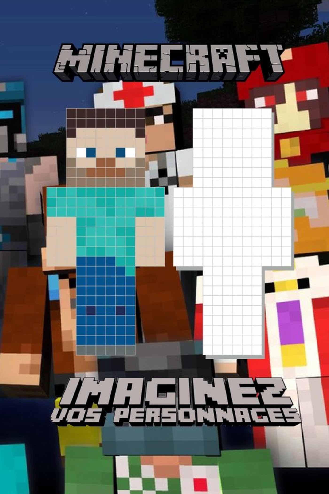 Minecraft Imaginez vos personnages book