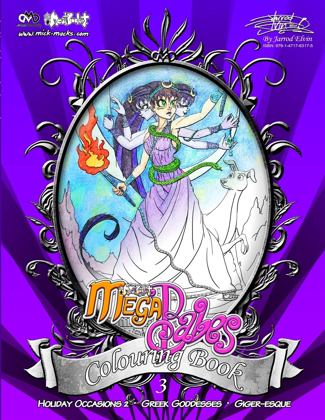 MickMacks' Meatbucket MegaBabes' Colouring Book 3 Film, Art & Culture