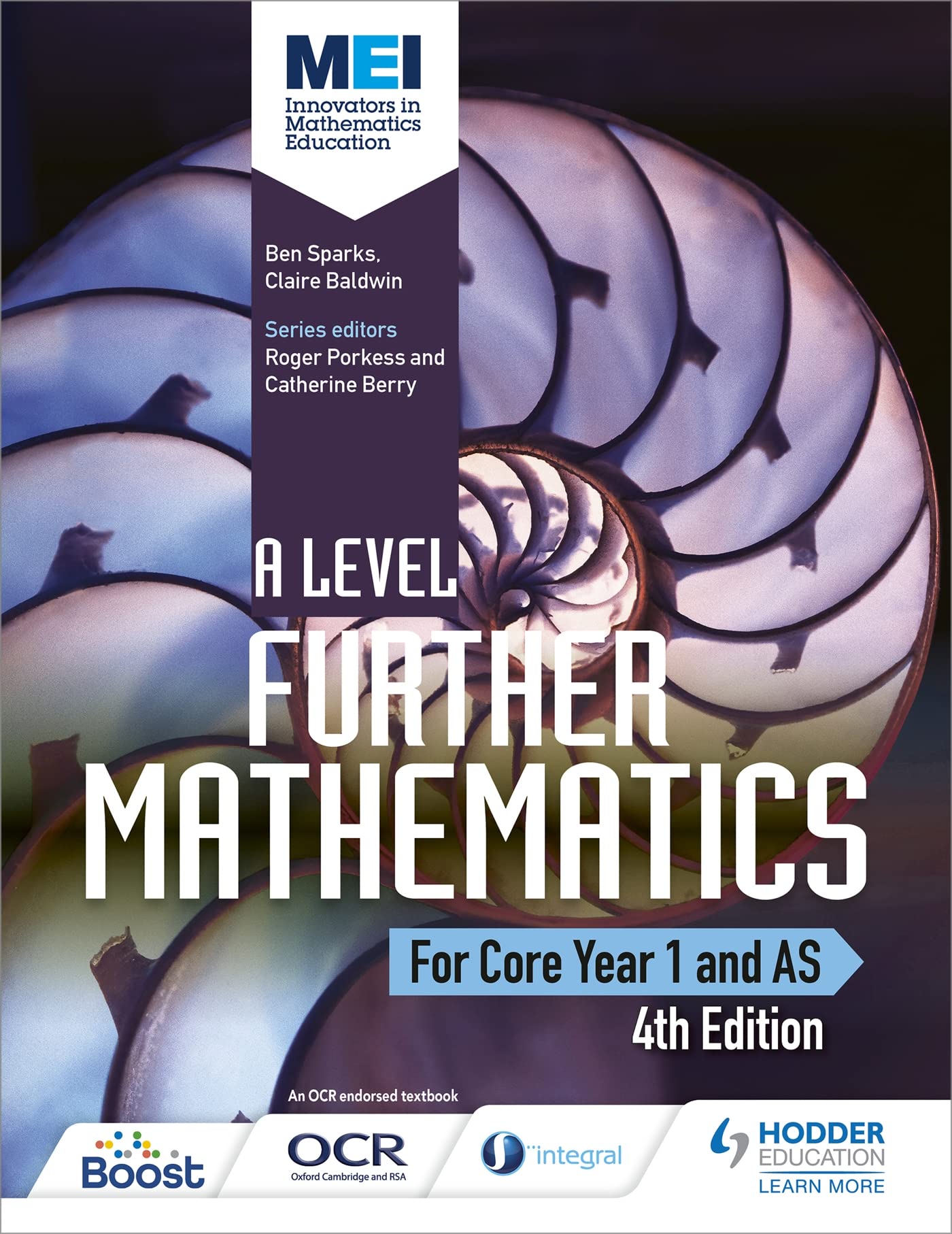 MEI A Level Further Mathematics Core Year 1 (AS) 4th Edition book