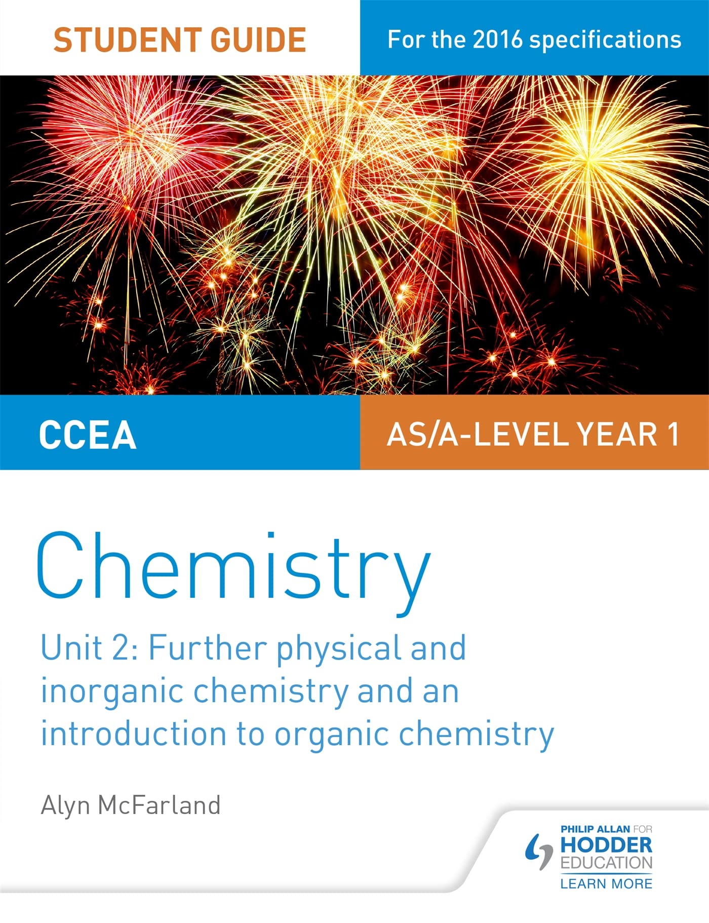 CCEA AS Unit 2 Chemistry Student Guide: Further Physical and Inorganic Chemistry and an Introduction to Organic Chemistry book