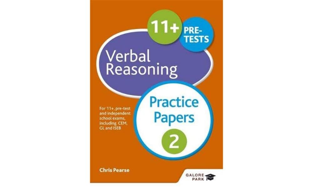 11+ Verbal Reasoning Practice Papers 2: For 11+, pre-test and independent school exams including CEM, GL and ISEB book