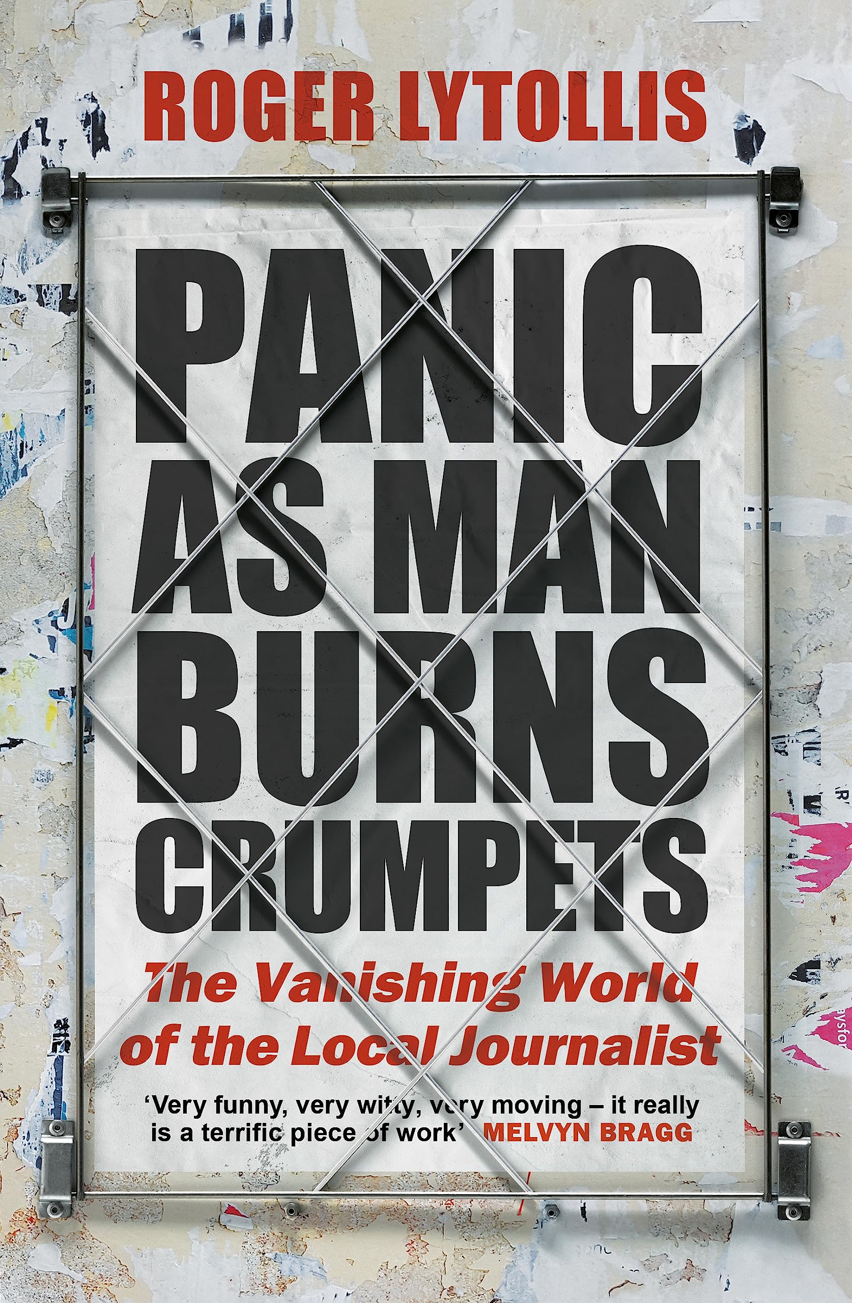 Panic as Man Burns Crumpets Media & Communication Books