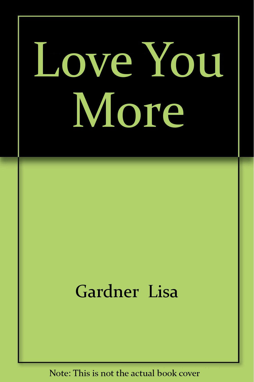 Love You More Detective D.D. Warre book