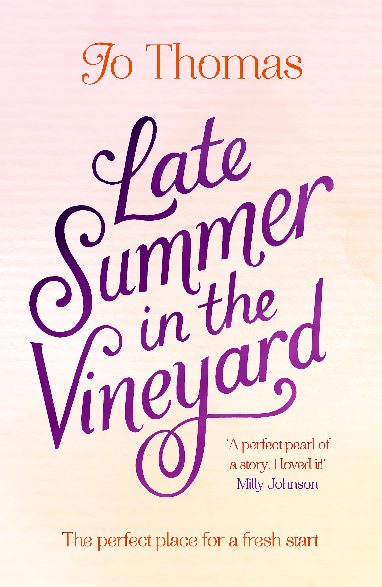 Late Summer in the Vineyard Contemporary literature Books