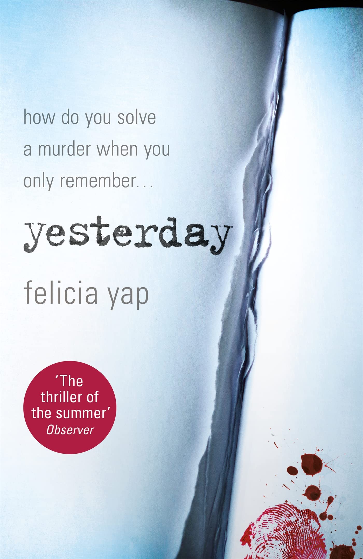Yesterday: The thriller of the summer: A Novel Contemporary literature