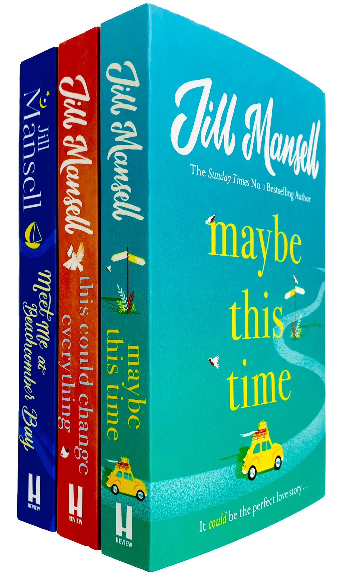 Jill Mansell 3 Books Collection Set (Maybe This Time, This Could Change Everything & Meet Me at Beachcomber Bay) Contemporary literature