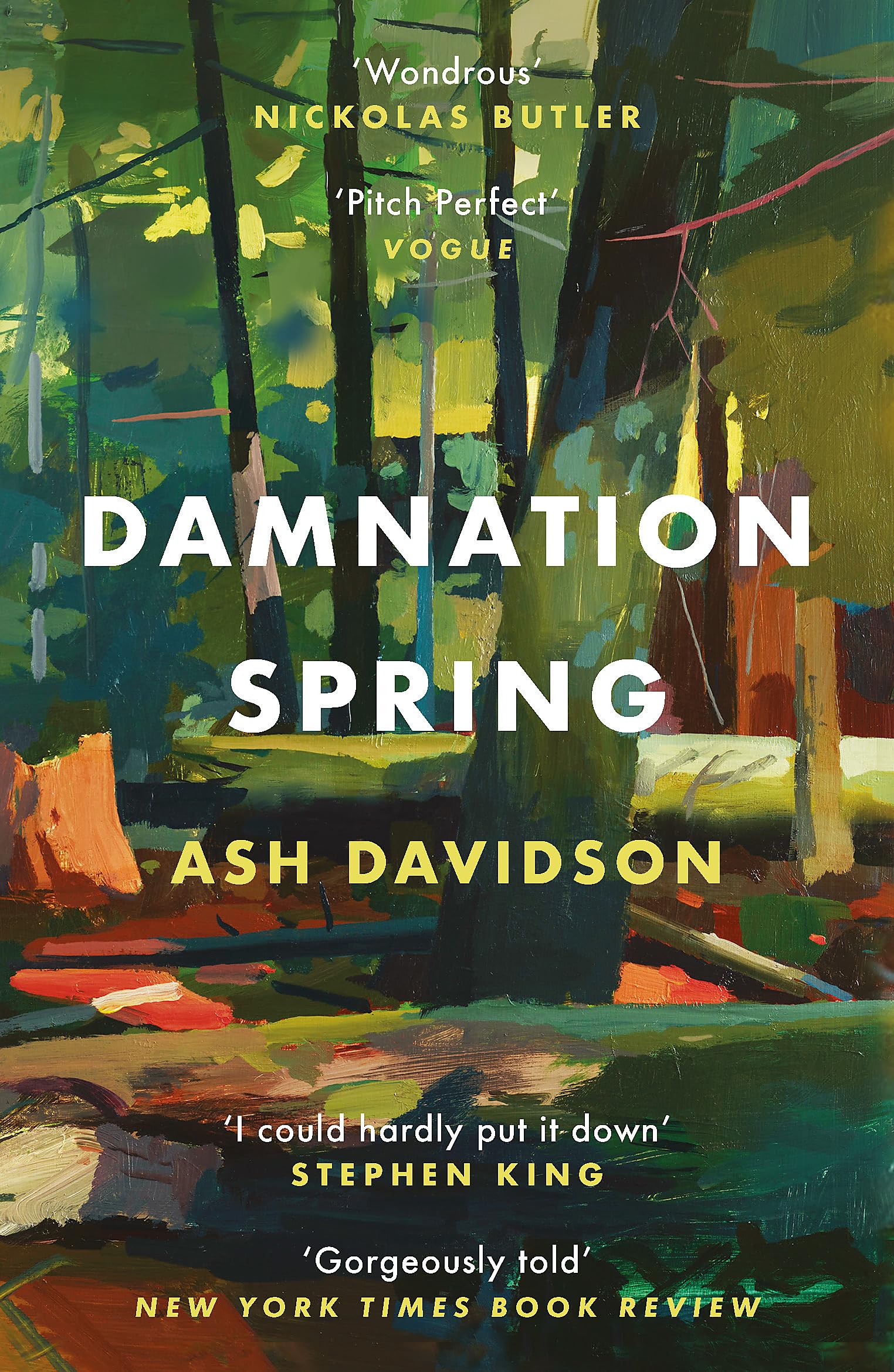 Damnation Spring Contemporary literature Books