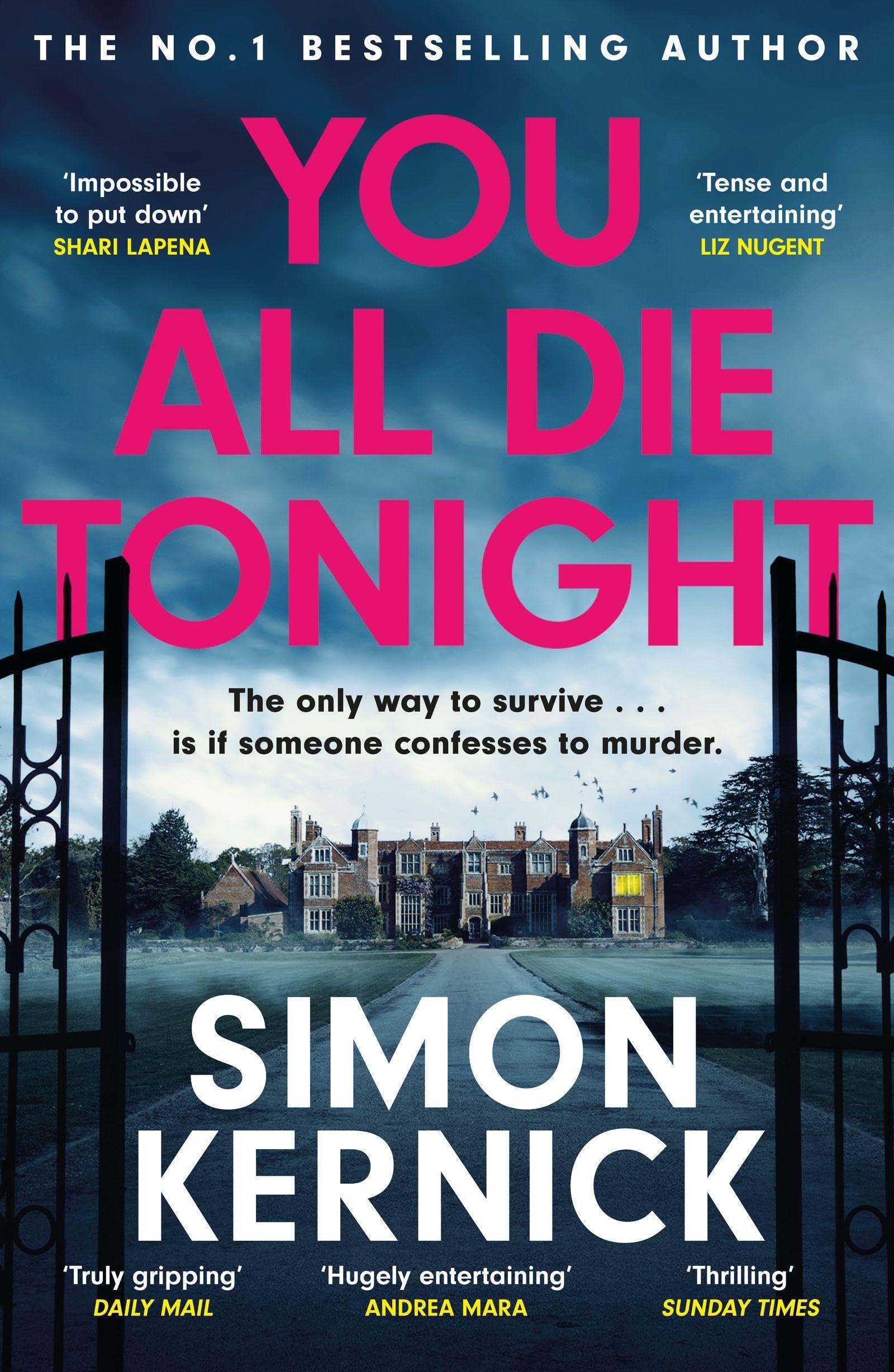You All Die Tonight Action & Adventure