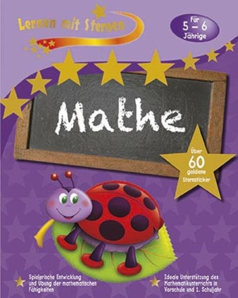 Lernen mit Sternen - Mathe für 5- bis 6-Jährige: Über 60 goldene Sternsticker Non-fiction
