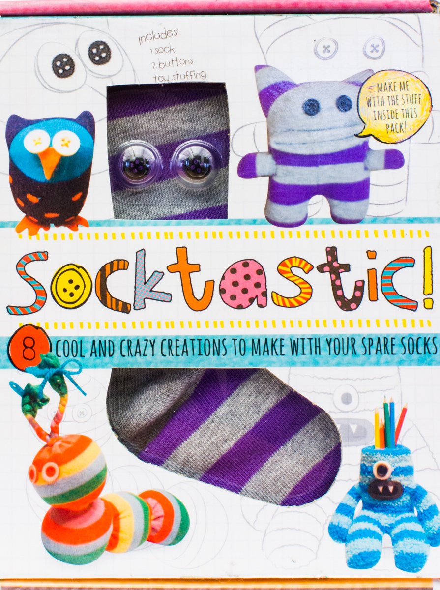 Socktastic: 8 Cool and Crazy Creations to Make with Your Spare Socks! Hobbies & Crafts