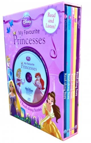 Disney My Favourite Princesses: 5 Read-along Stories Novels & Short Stories