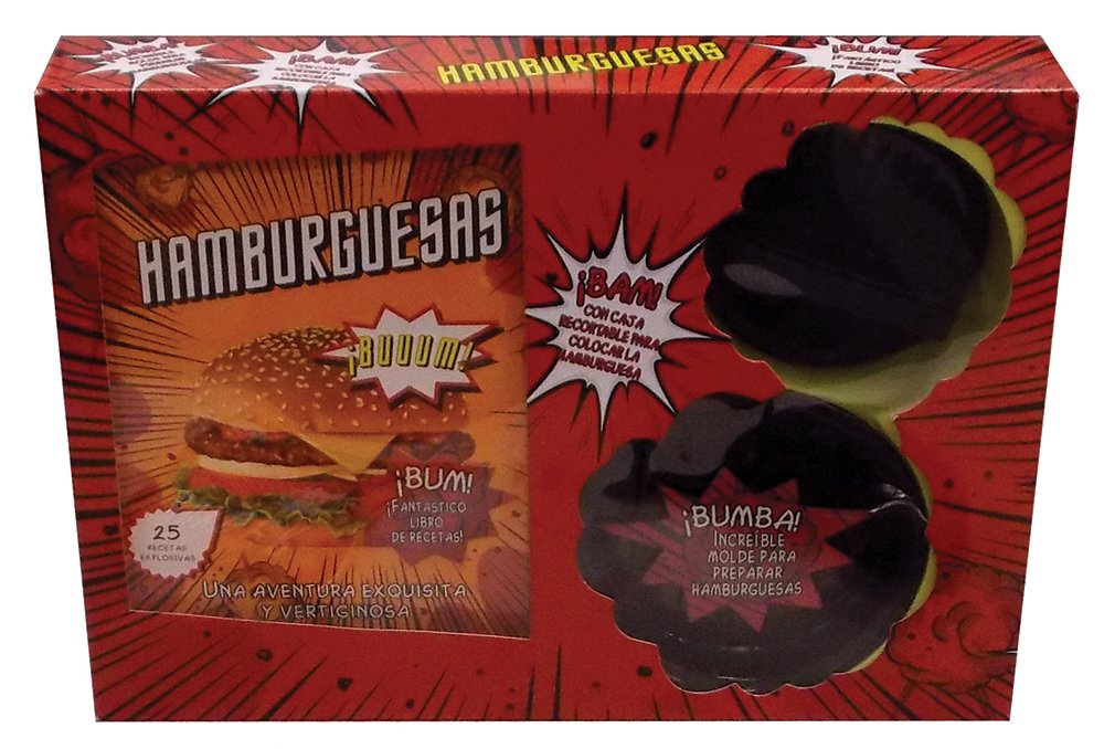 Hamburguesas con caja recortable para colocar la Hamburguesa (Spanish Edition) Books