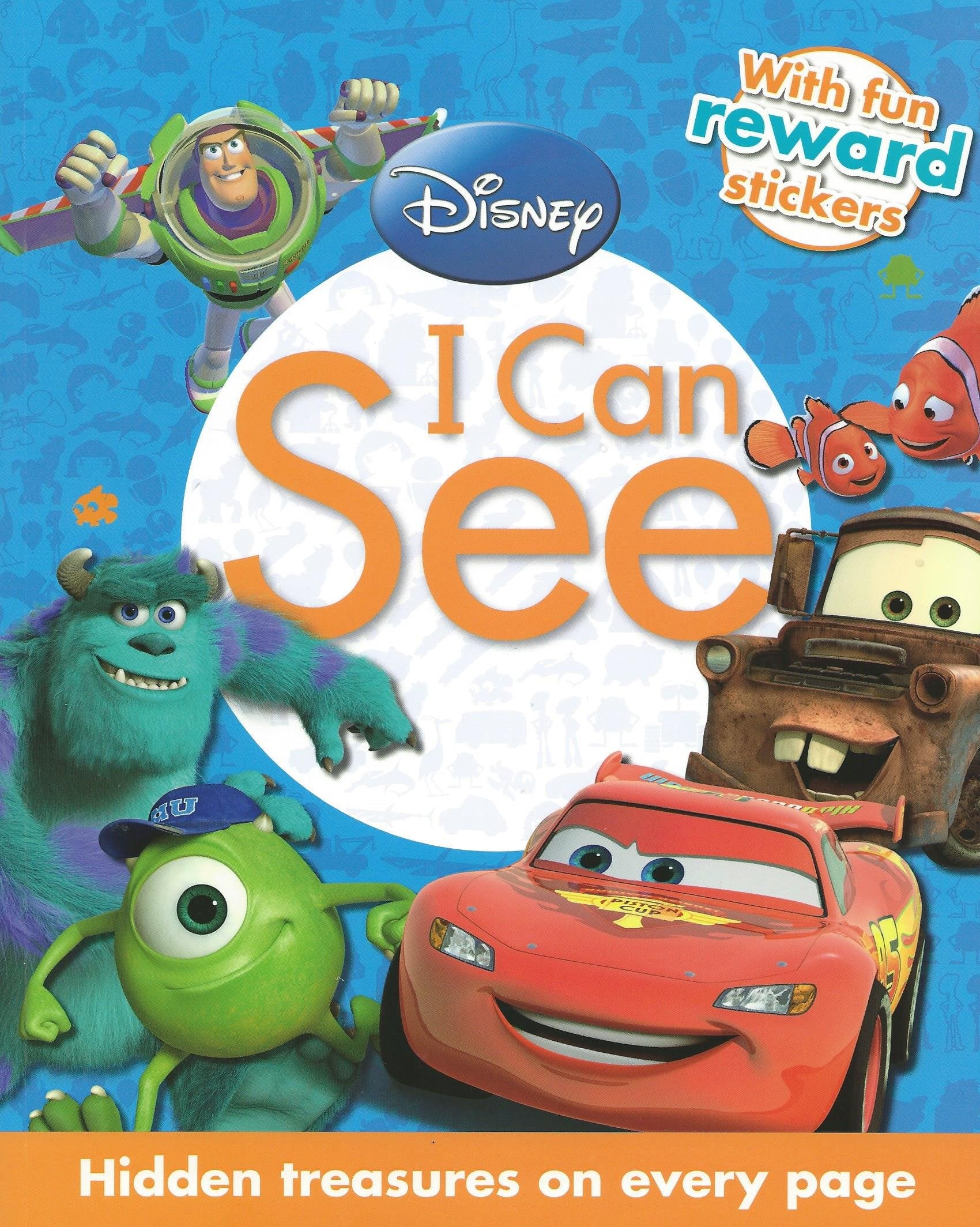 Disney Pixar I Can See: Hidden treasures on every page Tiptoi & Games