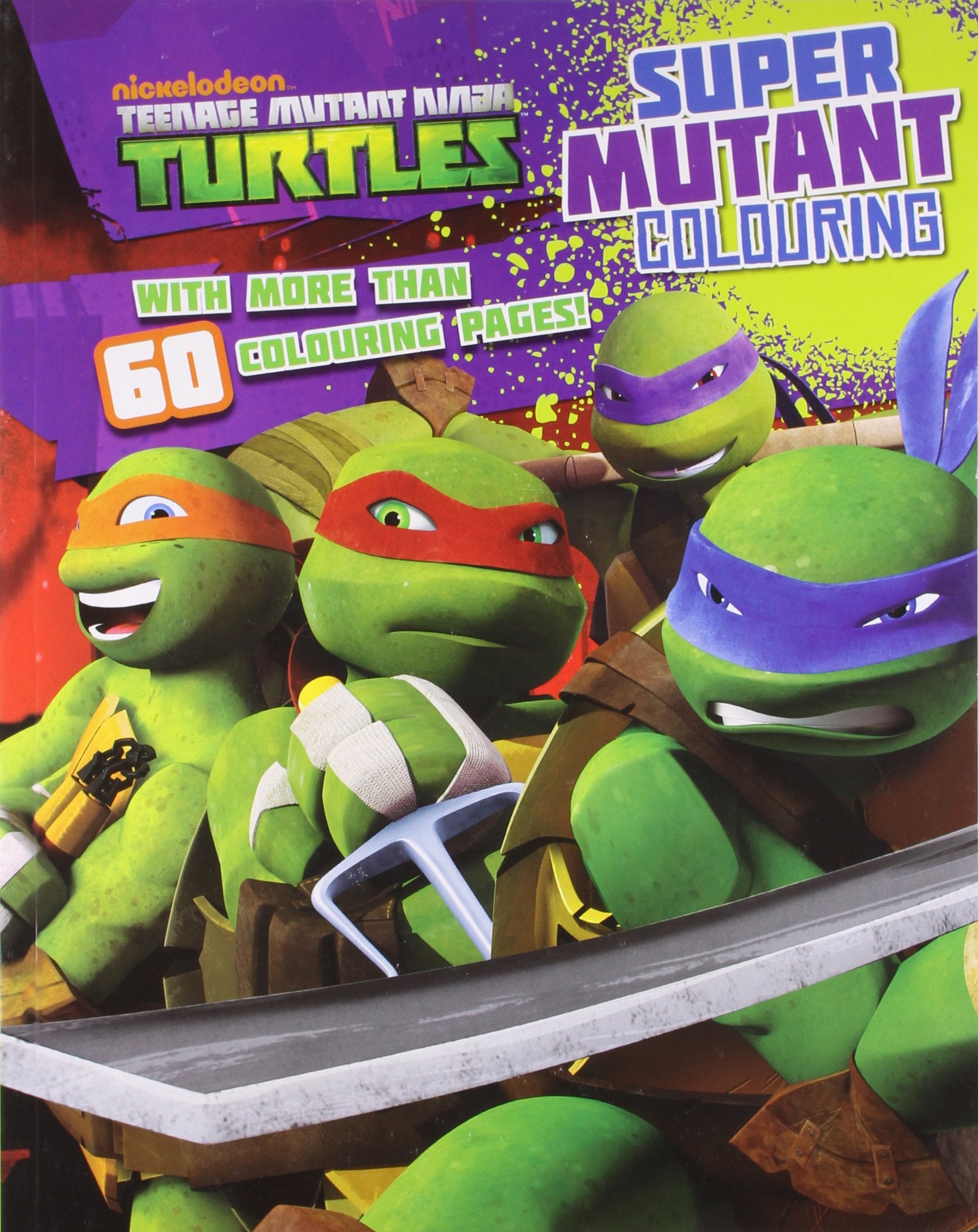 Teenage Mutant Ninja Turtles Colouring Books