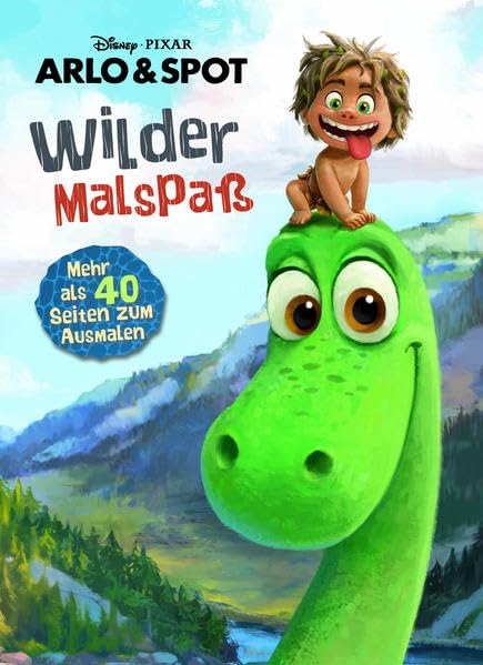 Disney - Arlo & Spot (Malbuch): Malspaß: Mehr als 40 Seiten zum Ausmalen Tiptoi & Games