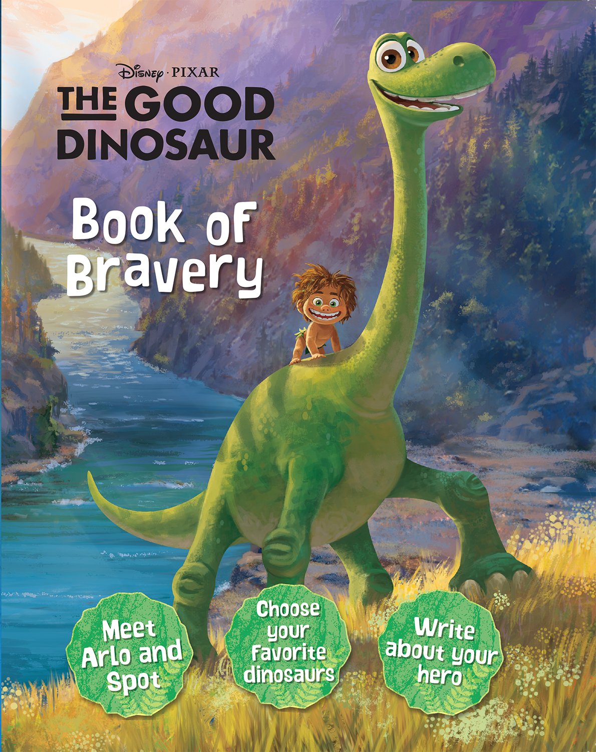 Disney Pixar the Good Dinosaur Book of Bravery Tiptoi & Games