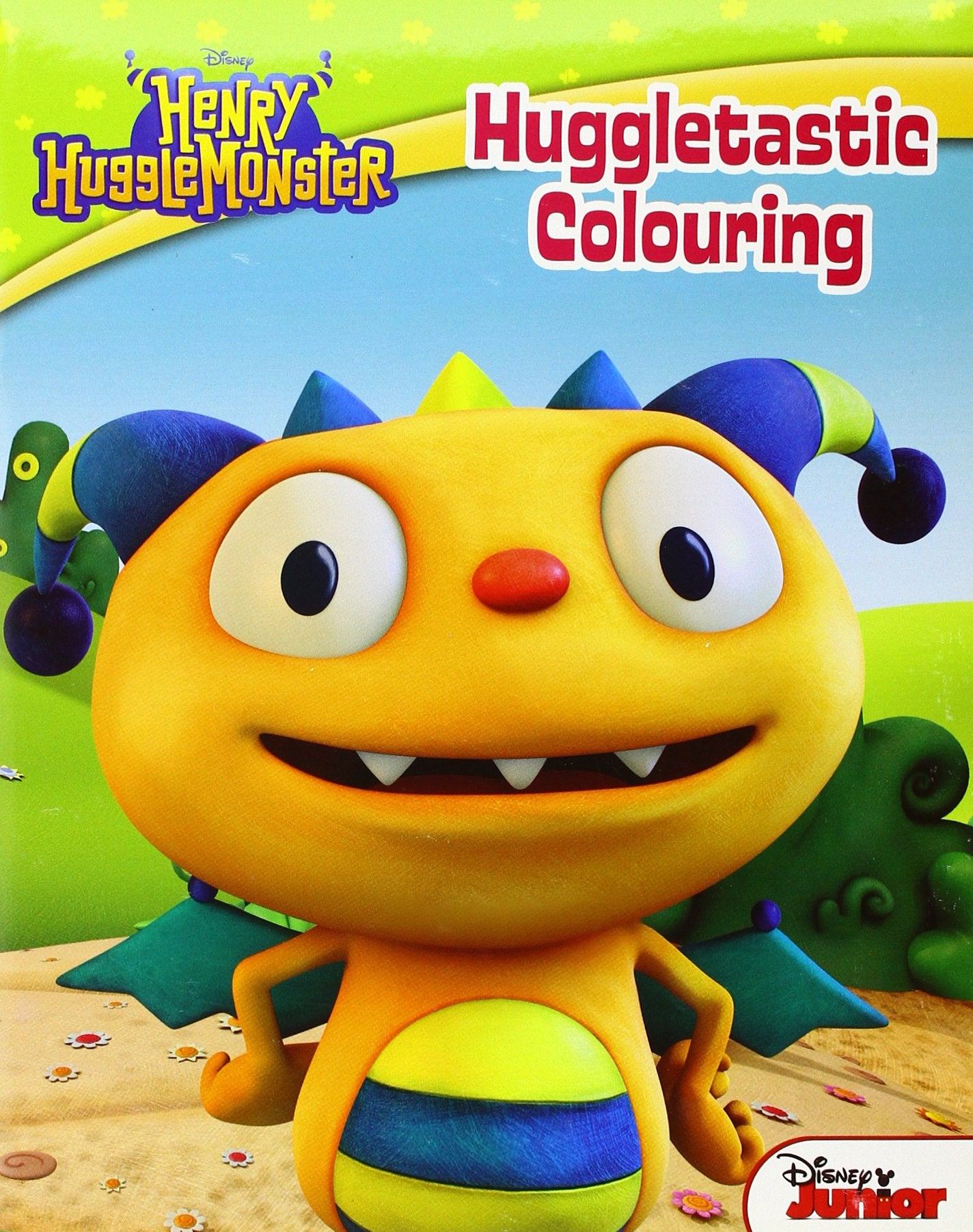 Disney Junior Henry Hugglemonster Huggletastic Colouring Tiptoi & Games