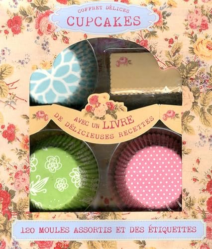 Cupcakes: Coffret délices avec 120 moules assortis et des étiquettes book