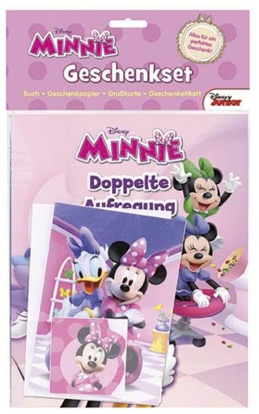 Disney Minnie Geschenkset: Buch, Geschenkpapier, Grußkarte, Geschenketikett Non-fiction