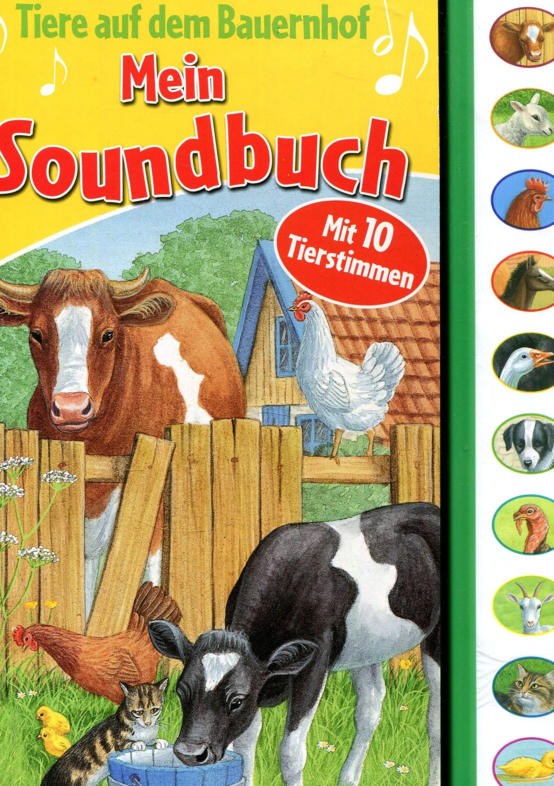 Soundbuch Auf dem Bauernhof: 10 Tierstimmen: Soundbuch. 10 Tierstimmen Non-fiction