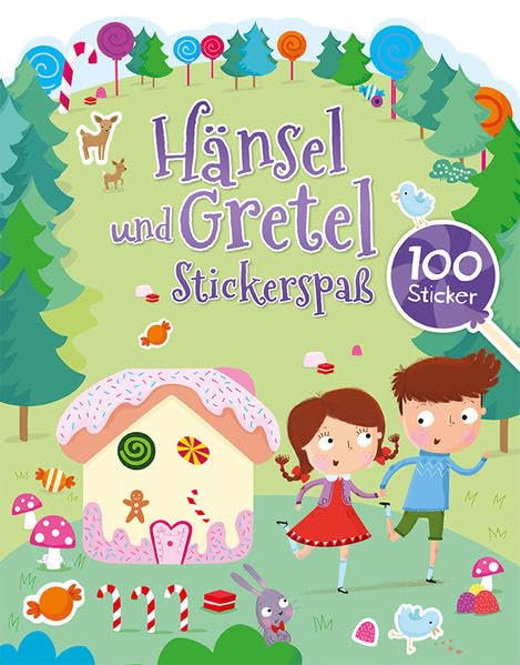 Märchen Stickerspaß -Hänsel und Gretel: mit 100 Stickern Leisure, Home & Garden